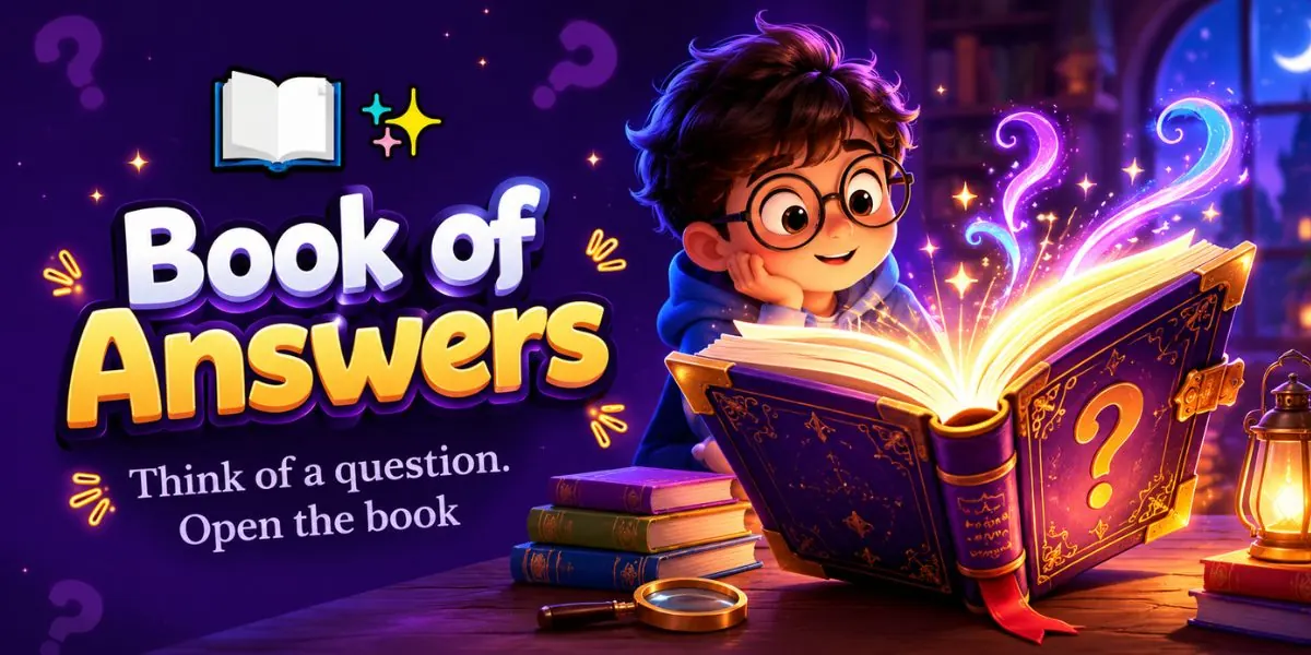Book of Answers game card artwork