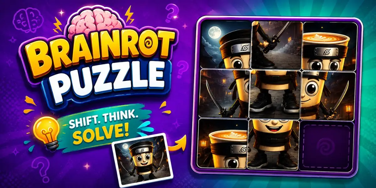 Brainrot Puzzle game card artwork