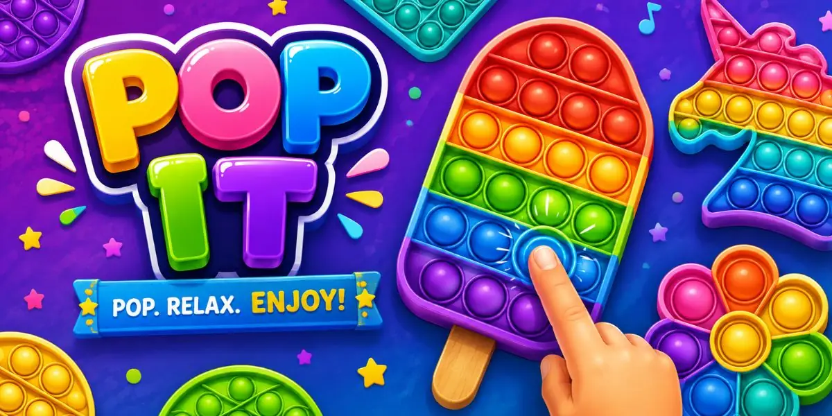 Pop It game card artwork