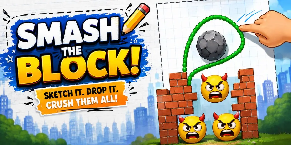 Smash the Blocks game card artwork