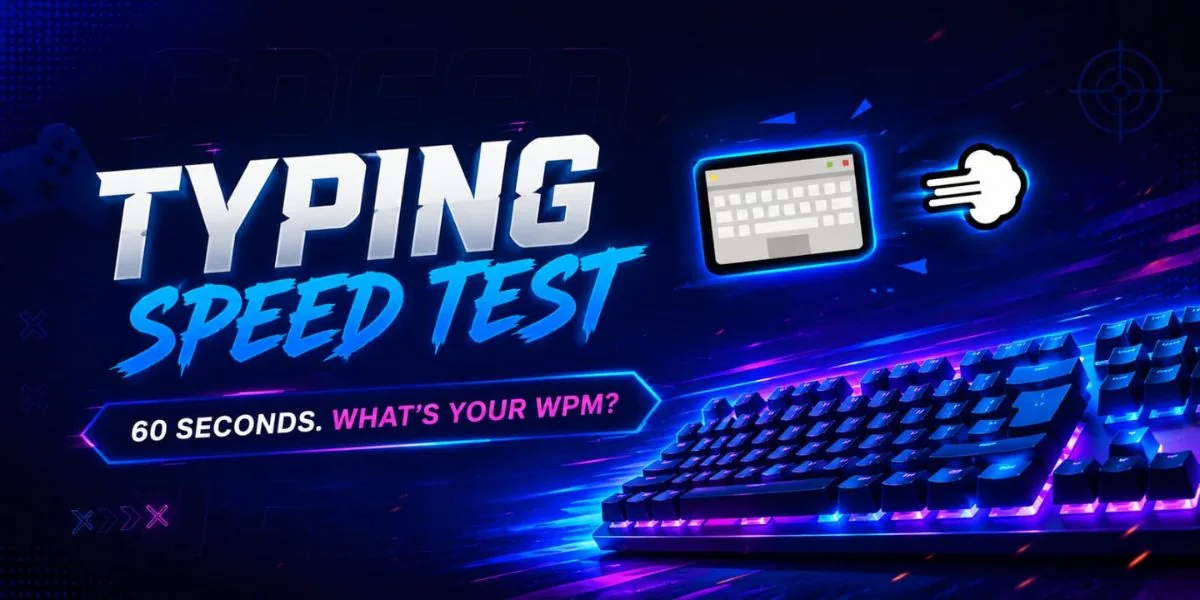 Typing Speed Test game card artwork