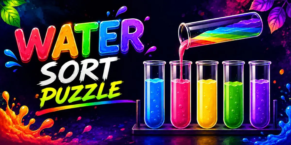 Water Sort Puzzle game card artwork