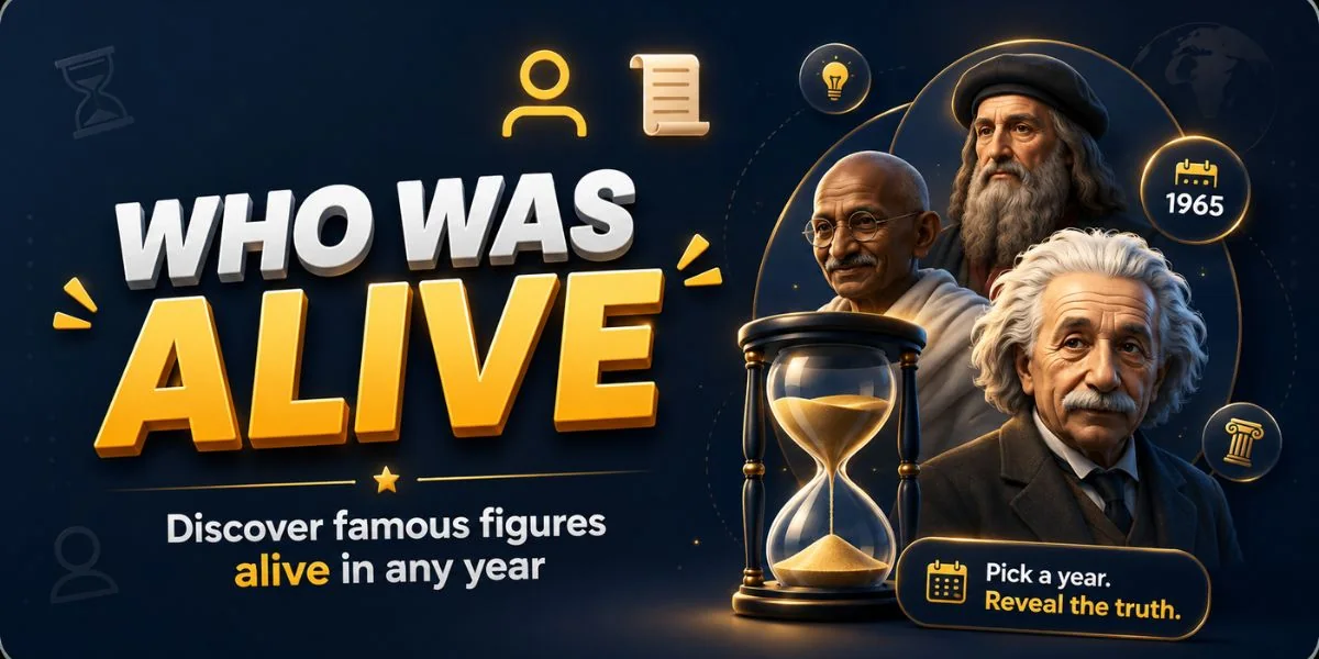 Who Was Alive game card artwork